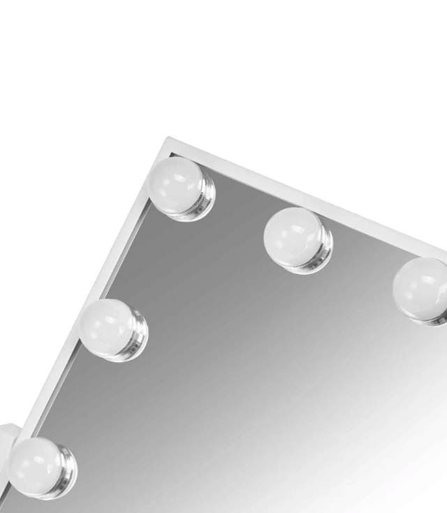 Gillian Jones LED Makeup Artist Spejl Touch - Hvid