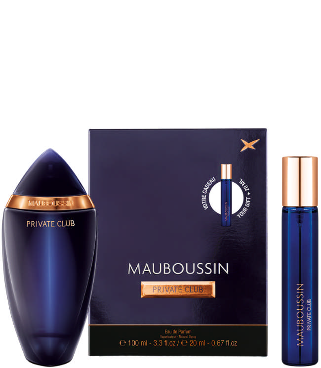 Mauboussin Private Club Travel Edition - EDP 100 ml. + Travel Spray EDP 20 ml.