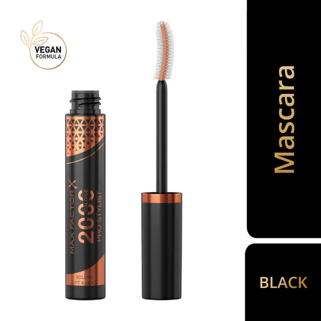 Max Factor 2000 Calorie Pro Stylist Mascara Black, 9 ml.