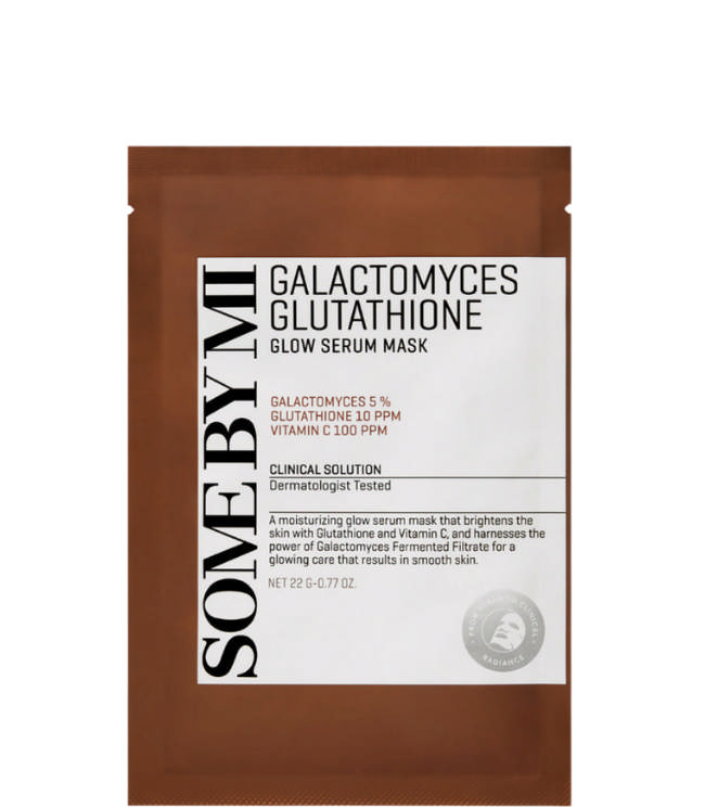 Some By Mi Galactomyces Glutathione Glow Serum Sheet mask, 22 g. 