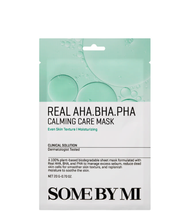 Some By Mi Real Aha-Bha-Pha Calming Care Mask, 20 g. 